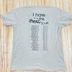 Stylish Gray Graphic Men's Tour Tee